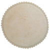 Rond, pluche Perla Sable vloerkleed in warme beige tint met golvende zijkanten, kindvriendelijk en veilig voor kinderkamer,. - Default Title - boho, nattiot, perla, perla olive, pluche, rond, Vloerkleed - Perla Sable Vloerkleed Nattiot - Casa Mini
